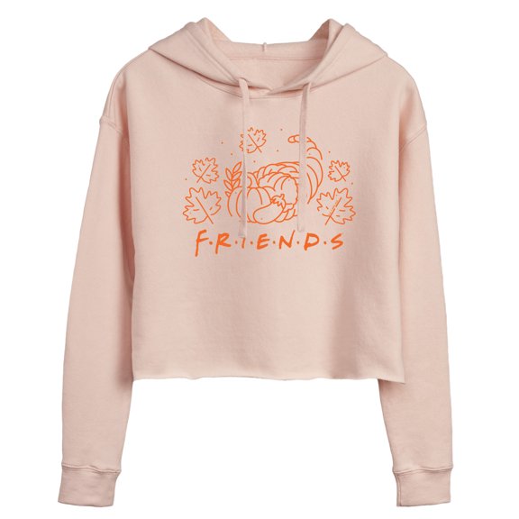 Friends - Cornucopia - Juniors Cropped Pullover Hoodie