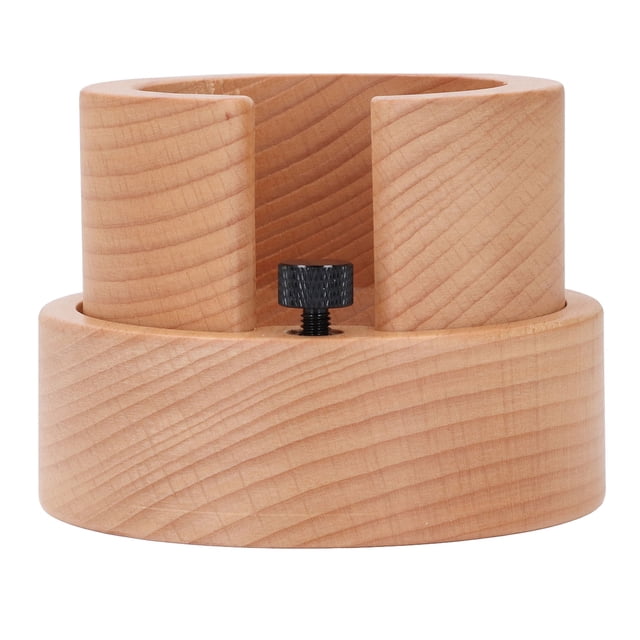 Soporte de Manipulació de Café, Soporte de Portafilter de Madera de Estructura Sólida de Madera Antideslizan