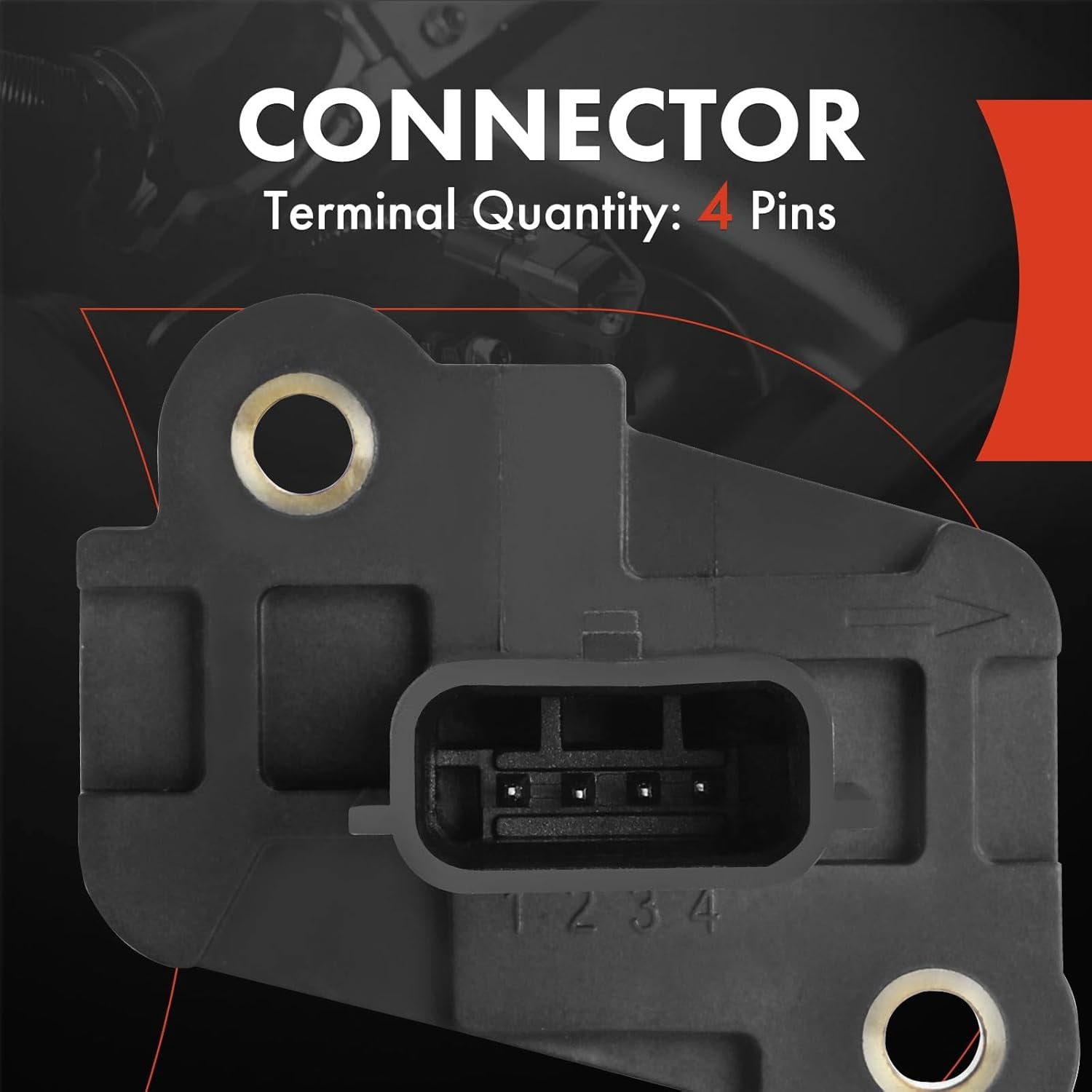 A-Premium Mass Air Flow Sensor Compatible with Nissan Altima 2019-2022 Infiniti QX50, without Housing, 2.0L