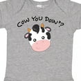 thumbnail image 4 of Inktastic Cow You Doin'? Cute Cow Boys or Girls Baby Bodysuit, 4 of 5
