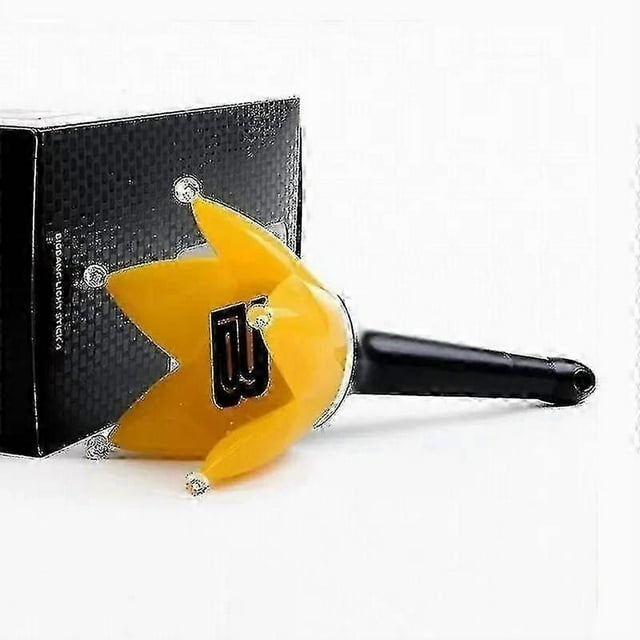 Bigbang Lightstick - Glow-in-the-dark Music Light, Support Light, Hand Light, Glow Stick, Glitter Stick (black)(1pcs)