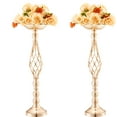 thumbnail image 1 of VEVOR 20PCS 58cm/22.83” Wedding Flower Vase Metal Gold Floral Stand for Table, 1 of 9