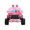 Fisher Price CBF64 Power Wheels Barbie Jammin Jeep Wrangler