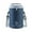 Blue, variant on Round Lunch Box Bag, Handheld Portable Insulated Lunch Bag Featuring Thickened Aluminum Foil Insulation for Rice and Food, Japanese Style Thermal Bag for Work, School, and Daily Commute