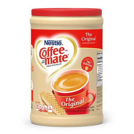 (4 pack) The Original Nestle Coffee mate Powder 56 oz - Perfect for home, office or foodservice locations Cholesterol (Best Coffee Creamer Brand)