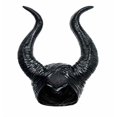 thumbnail image 2 of Black Costume Mask Masquerade Headgear Halloween Long Horns Prop, 2 of 4