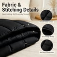 thumbnail image 2 of Soft Lightweight Bed Comforter, All‑Season Microfiber Duvet Insert, Breathable Quilted Comforter, Multi‑Color & Size Options, 2 of 7