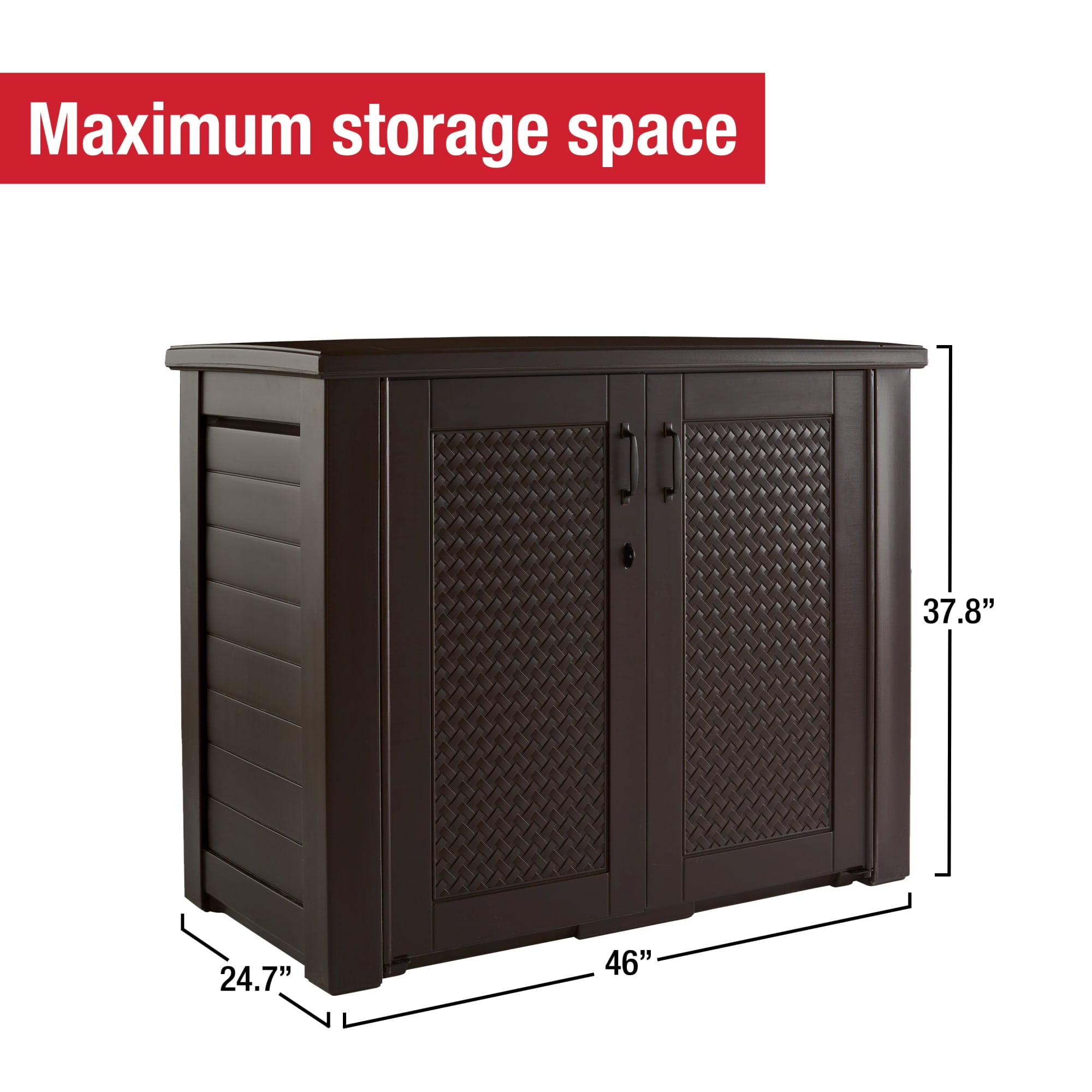 Rubbermaid Bridgeport Patio Cabinet
