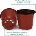 thumbnail image 4 of Nomeni Plant Pots Clearance, 50Pc Seed Starting Pot Flower Plant Container for Succulents Seedlings Garden Supplies, 4 of 4