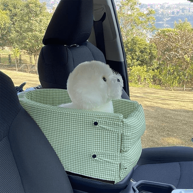 Keep Your Pet Safe & Clean - Pet Car Seat For Small Dogs & Cats!