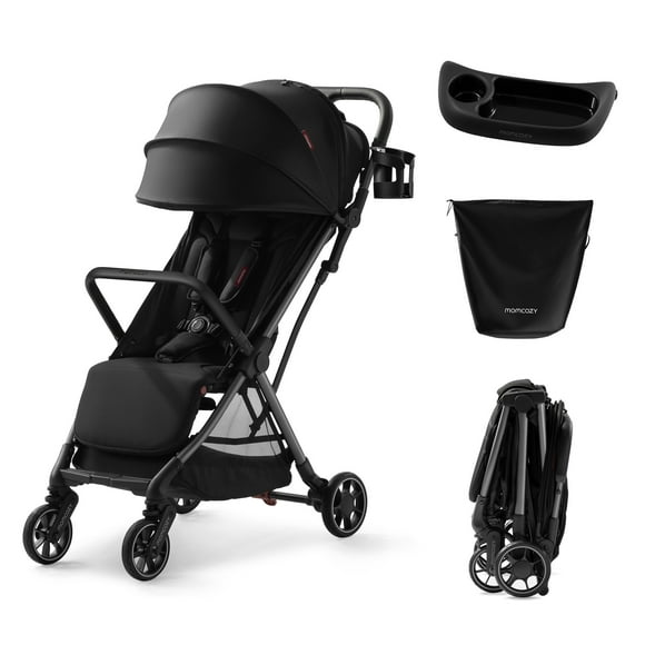 Momcozy Clickgo Carriola Plegable para Bebé de Viaje Ligera, Cochecito Ligero Momcozy ST02 Plegable para Bebés 0-6 Años