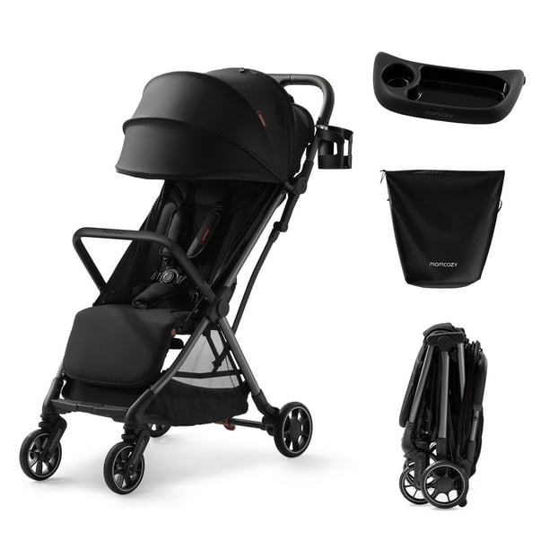 Momcozy Clickgo Carriola Plegable para Bebé de Viaje Ligera, Cochecito Ligero Momcozy ST02 Plegable para Bebés 0-6 Años