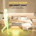 thumbnail image 4 of 3-Pack LED Motion Sensor Light, Wireless Under Cabinet Lights with 3 Modes, USB Rechargeable for Home, Wardrobe, Closet, Cabinet (Warm), 4 of 5