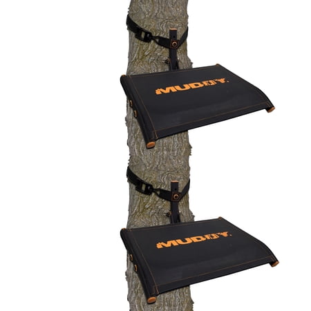 Muddy Ultra Hang on Hunting Treestand with Ratchet Straps (2 Pack)