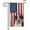 Australian Cattle Dog, variant on 4th of July Beautiful British Shorthair Cat Patriotic Cat Garden Flag for Outside Independence Day Home Yard Decor Banner Double Side 12.5x18 Inch