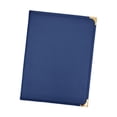 thumbnail image 2 of Paquete de 12 cubiertas de menú transparentes A4 para listas de vinos y bebidas, carpetas de menú para fiestas, Azul, 2 of 9