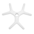 thumbnail image 2 of Piezas de la parte inferior de la silla, pata reforzada de la silla, base universal de la silla de oficina, para silla de juegos Piezas de repuesto de Blanco DYNWAVEMX Base de sillas de oficina, 2 of 8