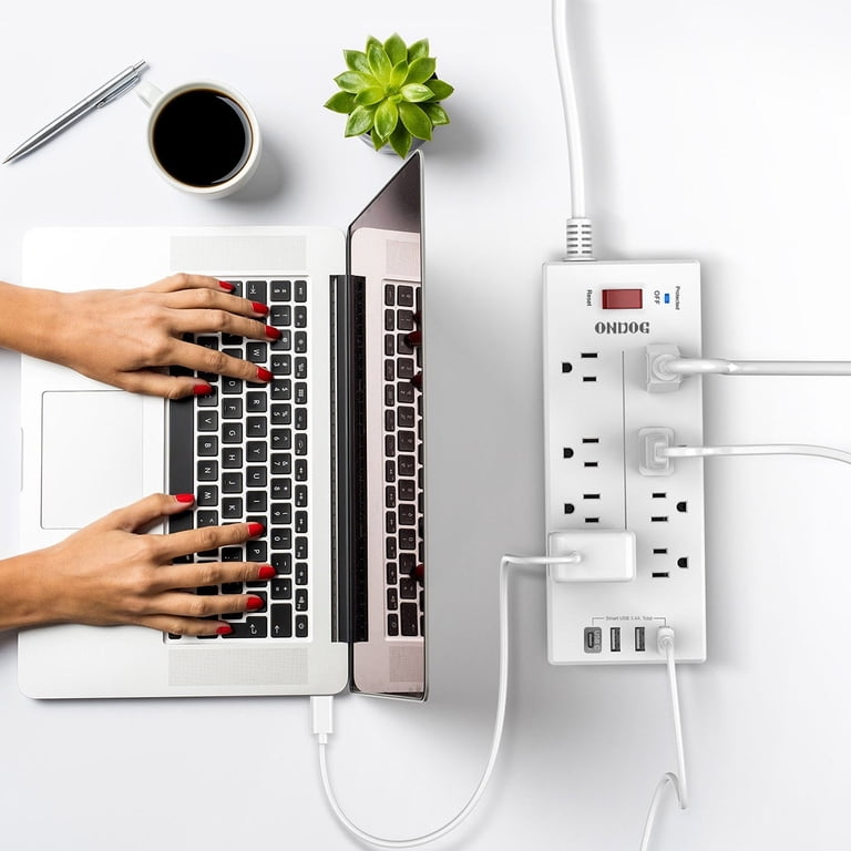 ONDOG Power Strip with 8 Outlets and 4 USB Ports photo 3