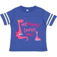 thumbnail image 3 of Inktastic My Nanny Loves Me Girls Toddler T-Shirt, 3 of 5