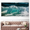 thumbnail image 3 of Giant Art 72x36 Broken waves Fine Art Giant Canvas Print in White, 3 of 3