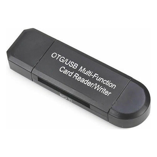 USB 2.0 SD Memory Card Reader Adapter Micro USB 2.48*0.75*0.36inch For Cellphone