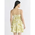 thumbnail image 3 of Free Assembly Women's Pleated Cotton Mini Dress, Sizes XS-XXXL, 3 of 5