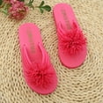 thumbnail image 7 of Ramiter Flip Flops Braided Bounce – Women’s Sandals With Extra-Thick Cushion – Soft Flip Flops for Women With Arch Support Hot Pink,9, 7 of 7