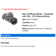 thumbnail image 2 of Rear Left Wheel Cylinder - Compatible with 1969 - 1973 Chevy Blazer 1970 1971 1972, 2 of 2