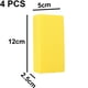 thumbnail image 2 of Lima para cutículas exfoliante para pies Piedra de pulir para pies con espuma de PU-4 piezas Amarillo brillante Ormromra CPB-US-YYM399-1, 2 of 5