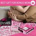 thumbnail image 6 of Bonus Mom Gifts, Bonus Mom Blanket, Step Mom, Step Mom, Step Mom Gift Ideas, Best Step Mom, Birthday Gift for Step Mom, Step Mom Throw Blanket 60" x 50”, 6 of 6