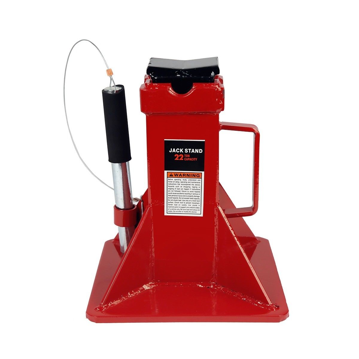 Stark USA 22 Ton (44,000LB) Heavy Duty Pin Type Professional Car Jack Stands with Lock, 1 Pair