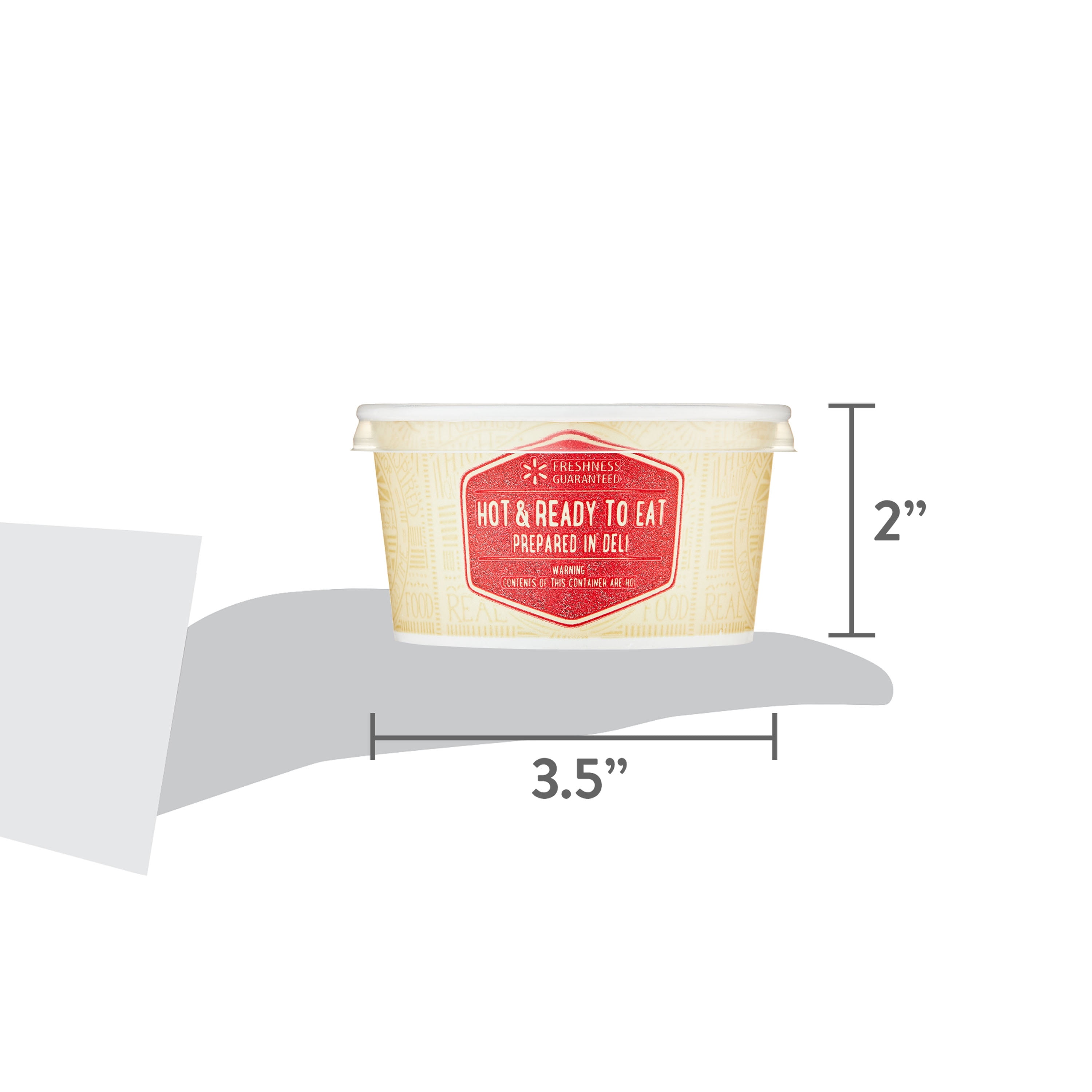 Freshness Guaranteed Fresh, Hot and Ready-to-Eat Mac N Cheese, Single Side Serving, 4 oz, 1 Count