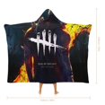 thumbnail image 2 of Dead by Daylight DBD Wearable Blanket Cloak Arctic Velvet Hooded Blanket Soft Fuzzy Hoodie Blanket Cape for Adults Kids 50"x60", 2 of 8