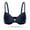 Blue, variant on Wingslove Women's Push Up Sexy Lace Padded Plunge Underwire Lift Up Bras Add 1 Cup Boost Brassiere,Black 38DDD