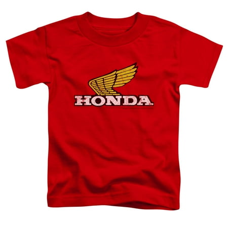 

Honda Yellow Wing Logo S/S Toddler T-Shirt Red