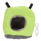 thumbnail image 1 of Hamaca para pájaros cálida, redonda, plegable, suave, de felpa, columpio para pájaros de invierno, cama para loro, periquito, agapornis, 1 of 5