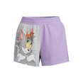 thumbnail image 5 of Tom and Jerry Juniors’ Graphic Fleece Shorts, 3” Inseam, Sizes XS-3XL, 5 of 5