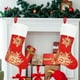 thumbnail image 4 of Christmas Decorations Christmas Stockings Gift Bags Hot Stamping Stockings Christmas Candy Stockings, 4 of 6