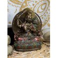 thumbnail image 6 of Ebros Bronze Patina Buddha Manjushri Sitting On Lotus Throne Statue 6.25" Tall, 6 of 6