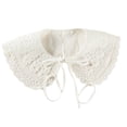 thumbnail image 1 of 1 pieza de cuello de encaje bordado, elegante cuello falso, chal de encaje bordado, decoración, 1 of 8