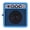 Blue, variant on BIMZUC 5W Mini Portable Guitar Amplifier Combo, Black, Dual Power 9V Battery or DC Adapter, 1/4" & 3.5mm Inputs, Overdrive & Tone Control for Electric Acoustic Guitar, 5 inches / 12.7 cm Length