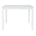 thumbnail image 4 of Linon Nico Casual Square Counter Height Dining Table Seats 4 in Pure White Wood, 4 of 7