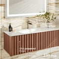 thumbnail image 5 of Eviva Dolce Vita 48 Blush Wall Mount Vanity with Solid Surface Integrated Sink, 5 of 6