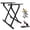 Black, variant on Wesfital Dip Bar, Adjustable Dip Stand Station Home Gym Heavy Duty Parallettes Exercise Bars Workout Equipment for Calisthenics, Strength Training