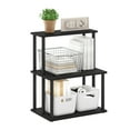 thumbnail image 4 of Furinno Turn-N-Tube 3-Tier Toolless Multipurpose Printer Stand Display Storage Shelf, Americano/Black, 4 of 6