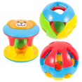thumbnail image 1 of 3pcs Parrot Bird Teether Ball Chewing Toy Parrot Cage Accessories for Cockatiel Parakeet Parrotlet, 1 of 3