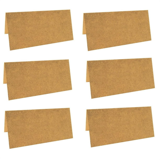 Inteprter 50 unidades/paquetes de tarjetas de presentación, sobres Kraft, postales, cartones prácticos ligeros exquisitos, Navidad, cumpleaños cartulina