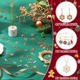 thumbnail image 4 of Charm Landical, juego de amuletos navideños esmaltados en oro, 48 unidades, 4 of 6