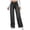 Gray, variant on Wutalume High Waisted Jeans for Women Washed Straight Leg, Fashion Versatile Denim Pants with Classic Blue Wash, Daily Style,Black 2XL
