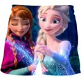thumbnail image 1 of Niños Niñas Frozen 2 camisetas verano niños Casual manga corta camisetas para niña Elsa Anna princesa dibujos animados Tops camisetas Clothing4T Gao Jinjia LED, 1 of 2